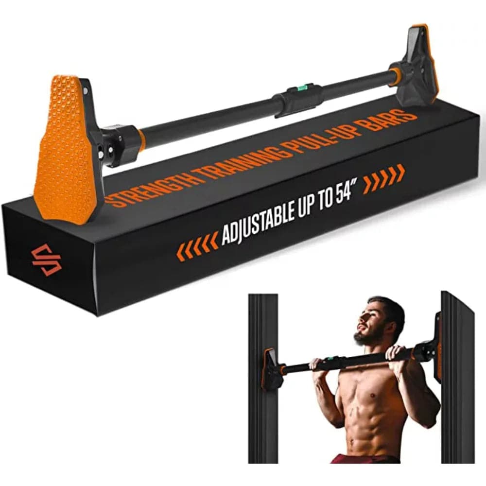 Adjustable Pull-up Bar Upper Body Workout Bar - TheWellBeing4All