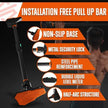 Adjustable Pull-up Bar Upper Body Workout Bar - TheWellBeing4All