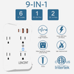 9-in-1 Multi-Function Wall Socket Extender - TheWellBeing4All