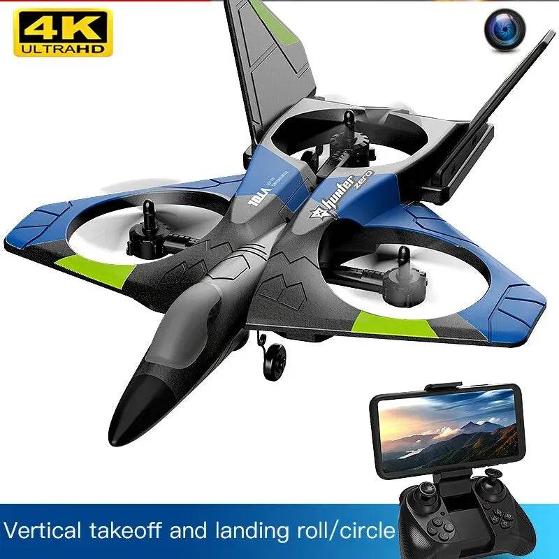 Glider Plane Remote Control RC Airplane 2.4G Fighter with Camera Helicopter Kids Toys - TheWellBeing4All