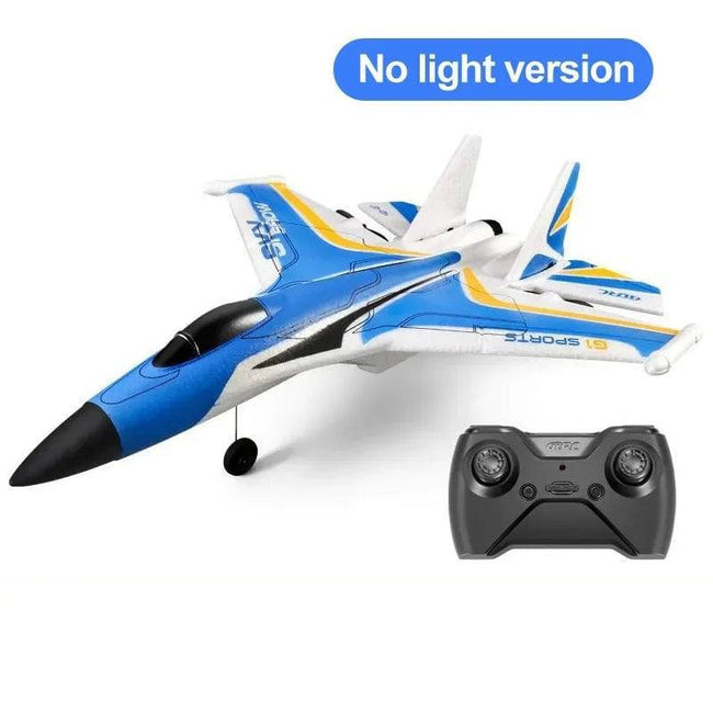 RC Glider Toy Big Size Folding Wing Low Power Outdoor Remote Control Airplane Toy - TheWellBeing4All