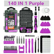 140 in 1 Repair Tool Kit with 118 Bits Magnetic Screwdriver Set for Computer,Laptop,Phone Etc - TheWellBeing4All