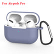 Silicone Cover Case For Apple Airpods Pro 3 - The Well Being The Well Being Color 20-with Hook Ludovick-TMB Silicone Cover Case For Apple Airpods Pro 3