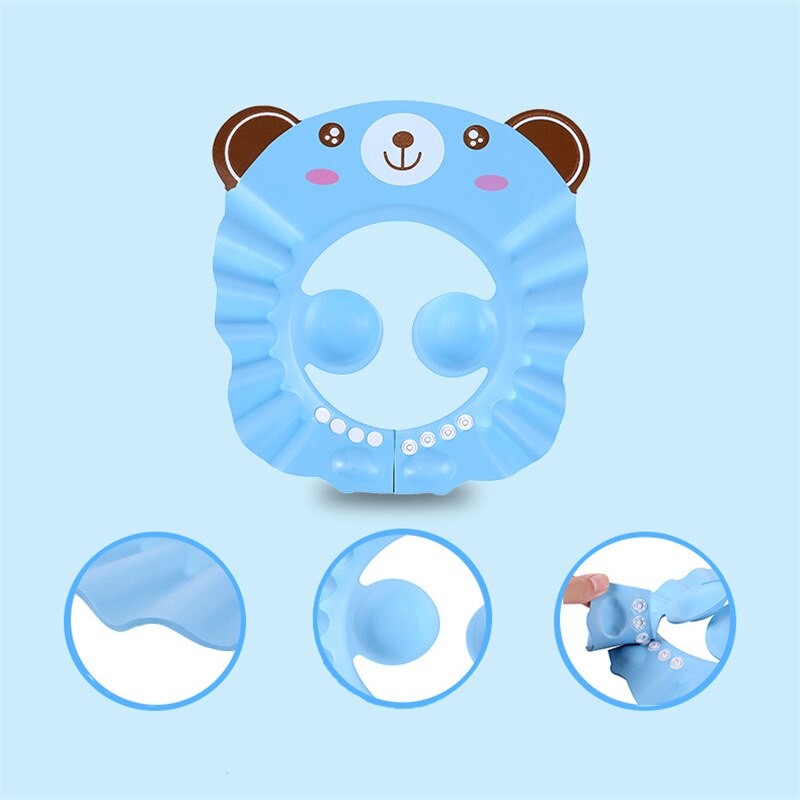 Baby Shower Cap Adjustable Hair Wash Hat for Newborn Baby Goods Infant Ear Protection Kids Shampoo Shield Bath Head Cover - The Well Being The Well Being The Well Being Baby Shower Cap Adjustable Hair Wash Hat for Newborn Baby Goods Infant Ear Protection Kids Shampoo Shield Bath Head Cover