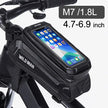 Bike Bag 1.8L Frame Front Tube Cycling Bag - Waterproof Phone Case Holder for 7 Inches Touchscreen Phones - The Well Being The Well Being M7 1.8L / SPAIN Ludovick-TMB Bike Bag 1.8L Frame Front Tube Cycling Bag - Waterproof Phone Case Holder for 7 Inches Touchscreen Phones