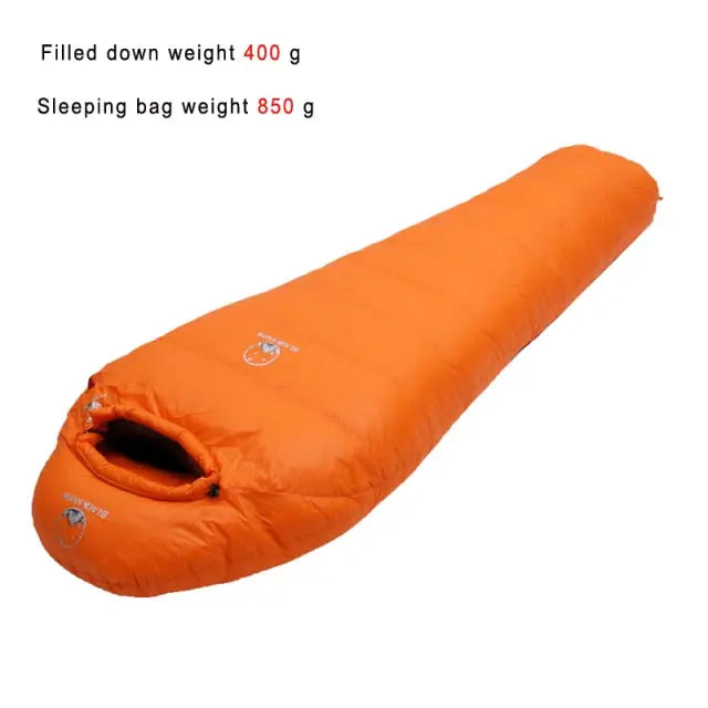 Camping Sleeping Bag - The Well Being The Well Being 850g orange Ludovick-TMB Camping Sleeping Bag