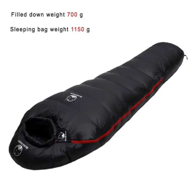 Camping Sleeping Bag - The Well Being The Well Being 1150g black Ludovick-TMB Camping Sleeping Bag
