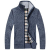 Cardigan Sweaters Man Casual Knitwear Sweater coat male clothe - The Well Being The Well Being 601 blue grey / M (50-58KG) Ludovick-TMB Cardigan Sweaters Man Casual Knitwear Sweater coat male clothe