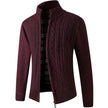 Cardigan Sweaters Man Casual Knitwear Sweater coat male clothe - The Well Being The Well Being 6630 red / L (58-65KG) Ludovick-TMB Cardigan Sweaters Man Casual Knitwear Sweater coat male clothe
