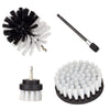 Electric Drill Cleaning Brush Head Kit All Purpose Power Kitchen Scrubber Bathroom Tub Carpet Glass Car Tires Round Nylon Brush - The Well Being The Well Being White 4Pcs Ludovick-TMB Electric Drill Cleaning Brush Head Kit All Purpose Power Kitchen Scrubber Bathroom Tub Carpet Glass Car Tires Round Nylon Brush