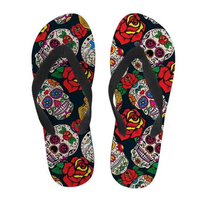 Flip Flops Soft Rubber Sole Flat Slippers - The Well Being The Well Being Ludovick-TMB Flip Flops Soft Rubber Sole Flat Slippers