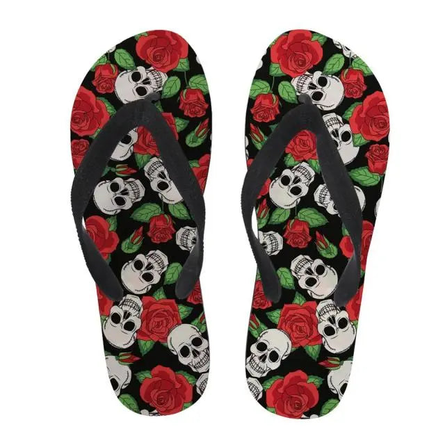 Flip Flops Soft Rubber Sole Flat Slippers - The Well Being The Well Being YY0619AB / 37 Ludovick-TMB Flip Flops Soft Rubber Sole Flat Slippers