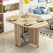 Folding Table Solid Wood Storage - The Well Being The Well Being 140cm C Fold Table Ludovick-TMB Folding Table Solid Wood Storage