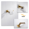 Toilet Paper Holder Bathroom Wall Mount WC Paper Phone Holder Shelf Towel Roll - The Well Being The Well Being The Well Being Toilet Paper Holder Bathroom Wall Mount WC Paper Phone Holder Shelf Towel Roll