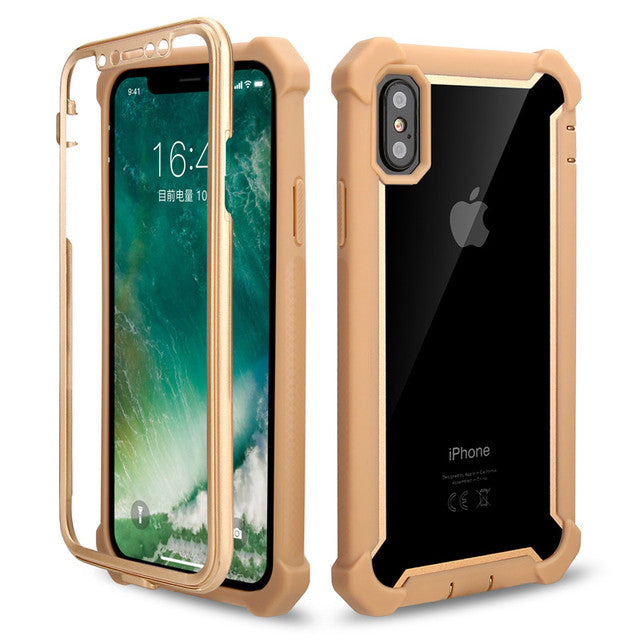 Heavy Duty Shockproof Phone Case For iPhone - The Well Being The Well Being For iPhone 13Pro Max / Gold Phone Case Ludovick-TMB Heavy Duty Shockproof Phone Case For iPhone