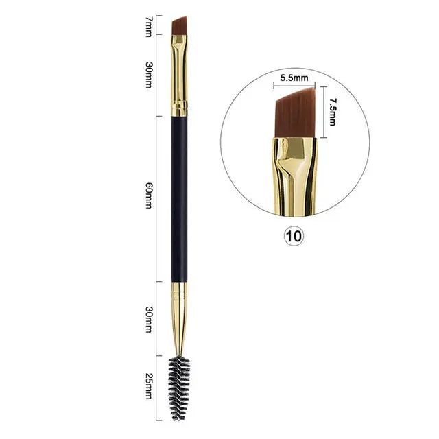 Makeup Brushes Beauty Foundation Eyebrow Eye shadow Edge Eyeliner Brush pensile Lashes accessories - The Well Being The Well Being NO10 5.5 mm Ludovick-TMB Makeup Brushes Beauty Foundation Eyebrow Eye shadow Edge Eyeliner Brush pensile Lashes accessories