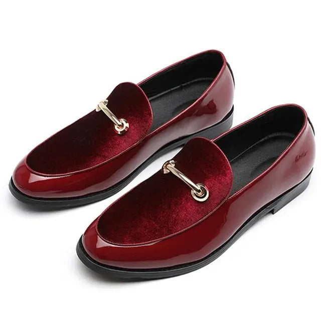 Men Shoes Shadow Patent Leather Luxury Fashion Groom Wedding Shoes Men Luxury italian style Oxford Shoes Big Size 48 - The Well Being The Well Being red / 9 Ludovick-TMB Men Shoes Shadow Patent Leather Luxury Fashion Groom Wedding Shoes Men Luxury italian style Oxford Shoes Big Size 48