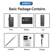 Mini Walkie Talkie ABBREE AR-M3 UHF Long Range Dual PPT USB Charging Portable Communicator Two way Radio - The Well Being The Well Being Ludovick-TMB Mini Walkie Talkie ABBREE AR-M3 UHF Long Range Dual PPT USB Charging Portable Communicator Two way Radio