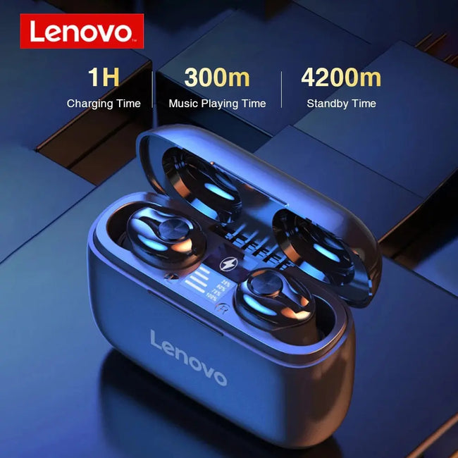 Original Lenovo TWS Wireless Bluetooth 5.0 Earphone LED Display Headset Volume Control HIFI Stereo Waterproof Sports Earbuds - The Well Being The Well Being Ludovick-TMB Original Lenovo TWS Wireless Bluetooth 5.0 Earphone LED Display Headset Volume Control HIFI Stereo Waterproof Sports Earbuds