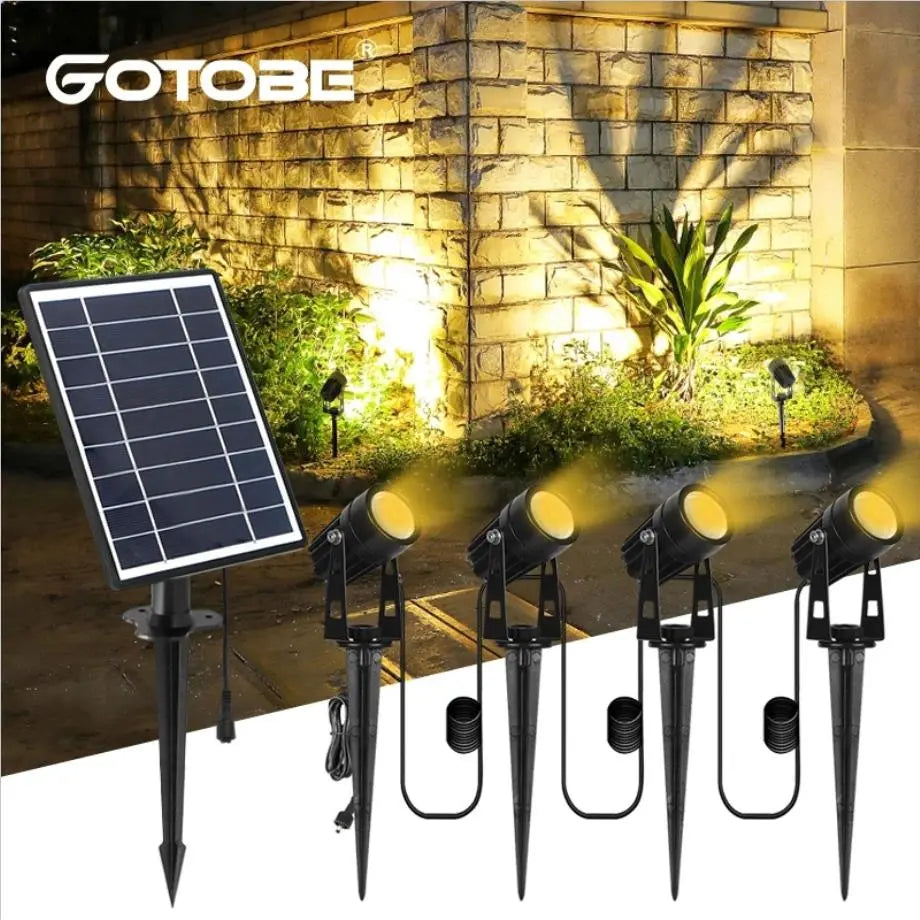 Outdoor Solar Landscape Light LED IP65 Waterproof Solar Lamp Automatic On/Off Solar Wall Light Garden Patio Lawn Lamp - The Well Being The Well Being Ludovick-TMB Outdoor Solar Landscape Light LED IP65 Waterproof Solar Lamp Automatic On/Off Solar Wall Light Garden Patio Lawn Lamp