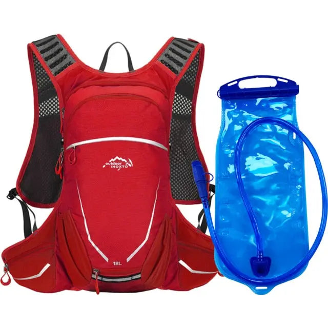 Outdoor Sport Cycling Run Water Bag Storage - The Well Being The Well Being Red and Bladder Ludovick-TMB Outdoor Sport Cycling Run Water Bag Storage