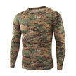 Quick-drying Camouflage T-shirts Breathable Long-sleeved Military Clothes - The Well Being The Well Being jungle digital / XXXL Ludovick-TMB Quick-drying Camouflage T-shirts Breathable Long-sleeved Military Clothes