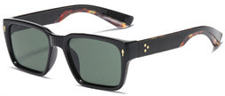 Sunglasses Small Rectangle - The Well Being The Well Being BlackDarkGreen / Free Cloth and Bag Ludovick-TMB Sunglasses Small Rectangle