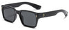 Sunglasses Small Rectangle - The Well Being The Well Being BlackGray / Free Cloth and Bag Ludovick-TMB Sunglasses Small Rectangle