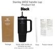 Stanley 40oz Quencher Tumbler With Handle With Straw Lids Stainless Steel Coffee Thermos Cup Car Mugs vacuum cup - The Well Being The Well Being Black / 40OZ 1.1L The Well Being Stanley 40oz Quencher Tumbler With Handle With Straw Lids Stainless Steel Coffee Thermos Cup Car Mugs vacuum cup