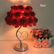 Rose Flower LED Table Lamp Wedding Party Bedroom Bedside Night Light - The Well Being The Well Being The Well Being Rose Flower LED Table Lamp Wedding Party Bedroom Bedside Night Light