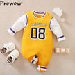 Prowow 0-18M Football Baseball Basketball Baby Boys Clothes Uniforms Sport Jersey Long Sleeve Newborns Rompers For Boys Clothing - The Well Being The Well Being The Well Being Prowow 0-18M Football Baseball Basketball Baby Boys Clothes Uniforms Sport Jersey Long Sleeve Newborns Rompers For Boys Clothing