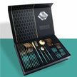 Stainless Steel Set - The Well Being The Well Being Ca / Green Gold-24PCS Ludovick-TMB Stainless Steel Set