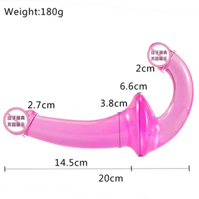 Strap-on Double Heads Dildo Vibrators Sex Toys - The Well Being The Well Being China / double -9 Ludovick-TMB Strap-on Double Heads Dildo Vibrators Sex Toys