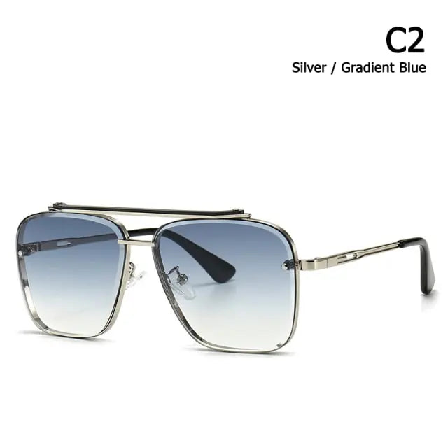 Sunglasses - The Well Being The Well Being C2 Silver Blue / UV400 Ludovick-TMB Sunglasses