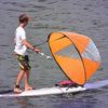 Downwind Paddle Inflatable Canoe Drag Sail Kayak Accessories - The Well Being The Well Being Ludovick-TMB Downwind Paddle Inflatable Canoe Drag Sail Kayak Accessories