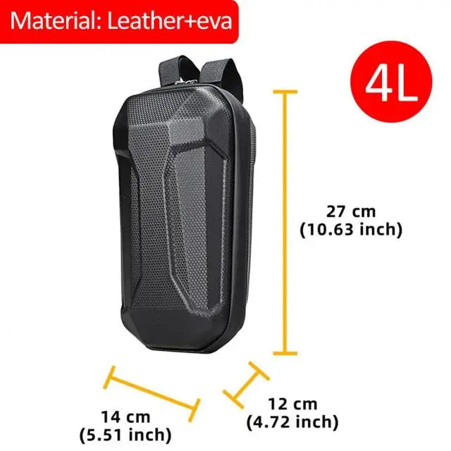 Universal Electric Scooter Head Handle Bag EVA Hard Shell Bag Electric Scooter Bag for Xiaomi M365 ES1 ES2 ES3 ES4 Bicycle bag - The Well Being The Well Being 4L 2 / Australia Ludovick-TMB Universal Electric Scooter Head Handle Bag EVA Hard Shell Bag Electric Scooter Bag for Xiaomi M365 ES1 ES2 ES3 ES4 Bicycle bag