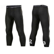 Men's Basketball Shorts and Tights Set - Quick-Dry Sports Gym Workout Shorts - The Well Being The Well Being black capri tight / M Ludovick-TMB Men's Basketball Shorts and Tights Set - Quick-Dry Sports Gym Workout Shorts