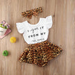 Toddler Infant Baby Girl Cotton Casual Outfits Set. Leopard Shorts plus Headband - The Well Being The Well Being A / 6M Ludovick-TMB Toddler Infant Baby Girl Cotton Casual Outfits Set. Leopard Shorts plus Headband