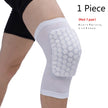 Protective Basketball Knee Pads with Honeycomb Foam Compression for Fitness and Performance - The Well Being The Well Being 1PC Short Knee White / S Ludovick-TMB Protective Basketball Knee Pads with Honeycomb Foam Compression for Fitness and Performance