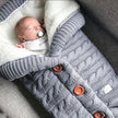 Infant Sleeping Blanket Footmuff Cotton Envelope - The Well Being The Well Being gray Ludovick-TMB Infant Sleeping Blanket Footmuff Cotton Envelope