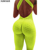 Slim Jumpsuit Fitness Tracksuit - The Well Being The Well Being yellow / XL / United States Ludovick-TMB Slim Jumpsuit Fitness Tracksuit