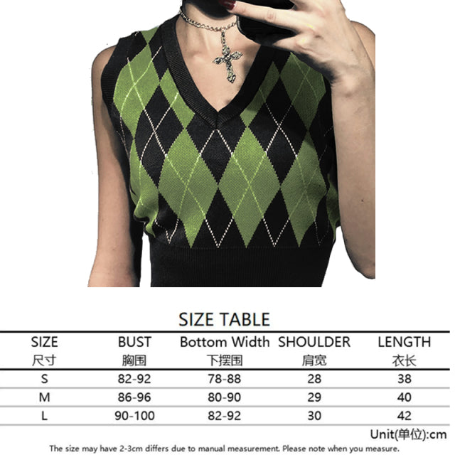 Sweater Vest - The Well Being The Well Being 5357- green / L / UK Ludovick-TMB Sweater Vest