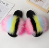 Furry Slippers - The Well Being The Well Being as pic shows 24 / 6 / China Ludovick-TMB Furry Slippers