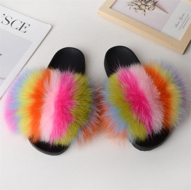 Furry Slippers - The Well Being The Well Being Ludovick-TMB Furry Slippers