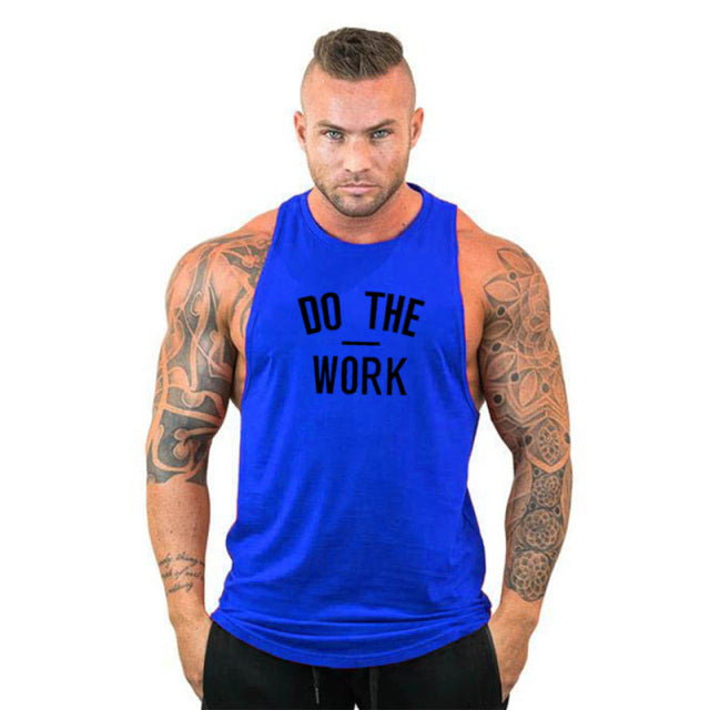 Cotton Sleeveless Shirt Casual Fashion Fitness Stringer Tank Top Men bodybuilding Clothing M-XXL - The Well Being The Well Being blue03 / XXL Ludovick-TMB Cotton Sleeveless Shirt Casual Fashion Fitness Stringer Tank Top Men bodybuilding Clothing M-XXL