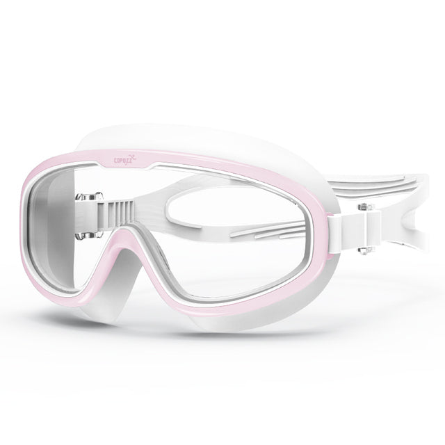 Anti-fog Swimming Goggles Whole Shaped Lens UV Protection - The Well Being The Well Being Transp Pink white / Russian Federation Ludovick-TMB Anti-fog Swimming Goggles Whole Shaped Lens UV Protection