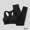Seamless Yoga Set Workout Sportswear Gym Clothing Fitness High Waist Leggings Long Sleeve Crop Top Sports Suits - The Well Being The Well Being bra pants black / M / Russian Federation Ludovick-TMB Seamless Yoga Set Workout Sportswear Gym Clothing Fitness High Waist Leggings Long Sleeve Crop Top Sports Suits