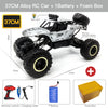 4WD RC Car With Led Lights 2.4G Radio Remote Control Cars Buggy Off-Road Control Trucks - The Well Being The Well Being 37CM Silver 1B Alloy / France Ludovick-TMB 4WD RC Car With Led Lights 2.4G Radio Remote Control Cars Buggy Off-Road Control Trucks