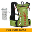 Cycling backpack for men and women, nylon bag, waterproof 8 liters, hiking and camping, 250ml water bottle with 1.5L water bag - The Well Being The Well Being green 1.5L Ludovick-TMB Cycling backpack for men and women, nylon bag, waterproof 8 liters, hiking and camping, 250ml water bottle with 1.5L water bag