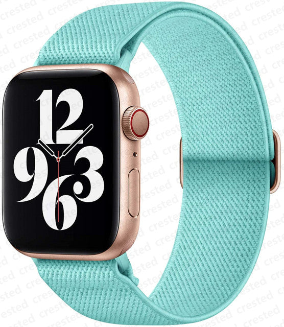 Scrunchie Strap for Apple watch band - The Well Being The Well Being UK / mint green / 42mm 44mm 45mm Ludovick-TMB Scrunchie Strap for Apple watch band